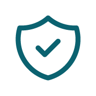 icon secure and safe